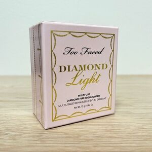 Too Faced Diamond Light Highlighter -‎ Diamond Fire 12g NEW Full Size